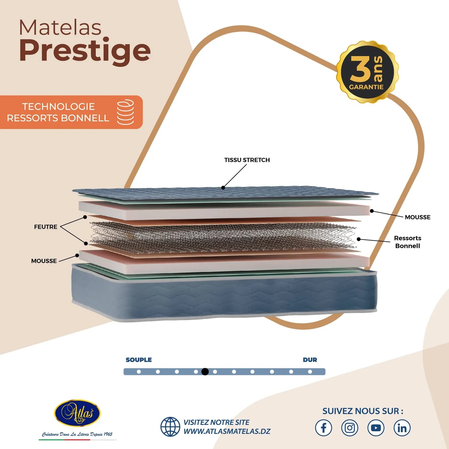 Matelas Prestige 3